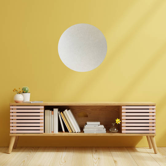 ROUND POLYESTER PINBOARD | 600mm | Marble